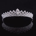 Gorgeous Silver Crystal Bridal Tiara Crown Bride
