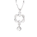 Elegant Necklace Gold Silver Chain Crystal