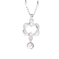 Elegant Necklace Gold Silver Chain Crystal