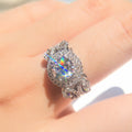 Big AAA Cubic Zirconia Engagement Rings