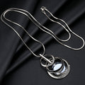 Crystal Women Necklaces & Pendants Silver