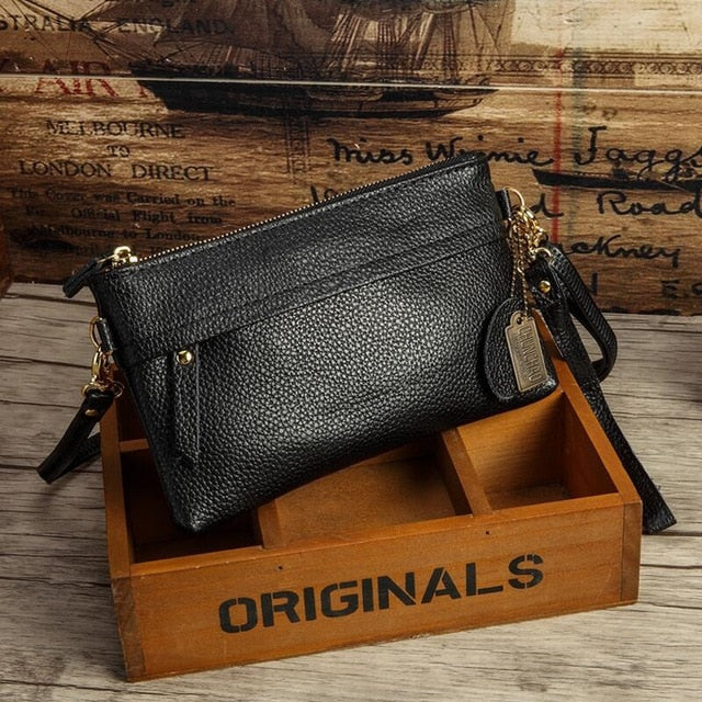 Vintage Cute Small Handbags Genuine leather
