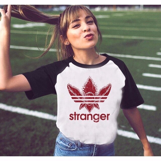 Novelty short sleeve design tshirt funny stranger