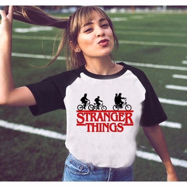 Novelty short sleeve design tshirt funny stranger