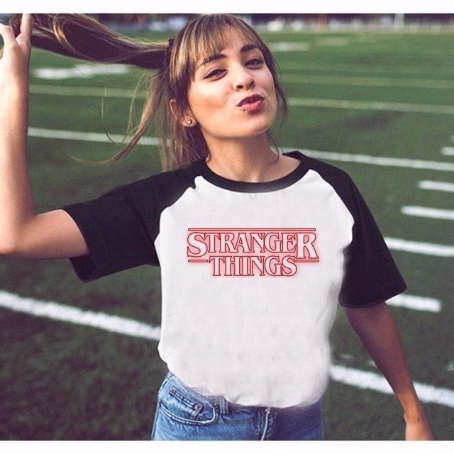 Novelty short sleeve design tshirt funny stranger