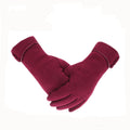 Autumn Winter Fashion Ladies Cashmere Gloves