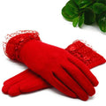 Autumn Winter Fashion Ladies Cashmere Gloves