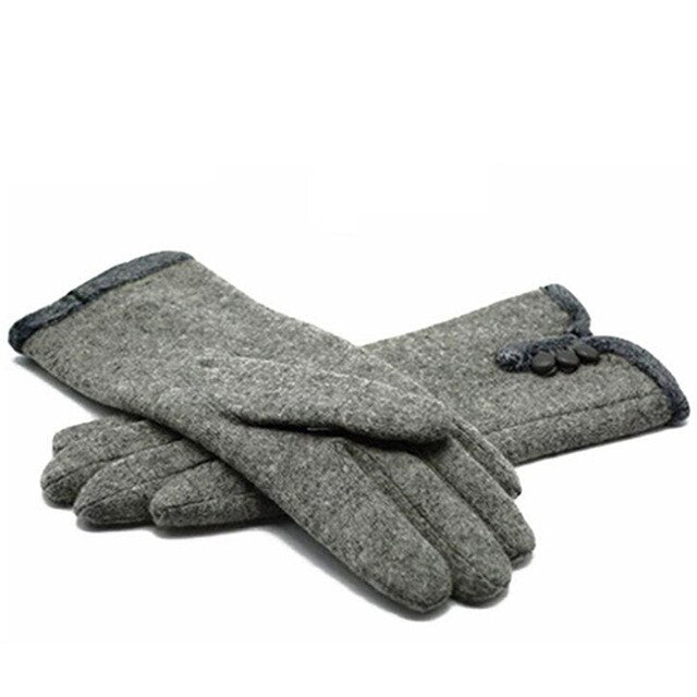 Autumn Winter Fashion Ladies Cashmere Gloves