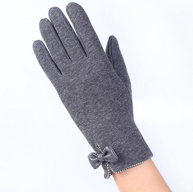 Outdoor Cashmere Gloves Warm Inverted Mitten