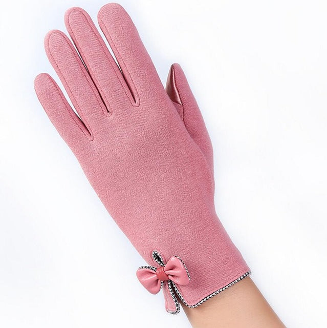 Outdoor Cashmere Gloves Warm Inverted Mitten