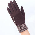 Outdoor Cashmere Gloves Warm Inverted Mitten