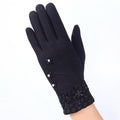 Outdoor Cashmere Gloves Warm Inverted Mitten