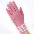 Outdoor Cashmere Gloves Warm Inverted Mitten