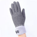 Outdoor Cashmere Gloves Warm Inverted Mitten