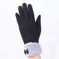 Outdoor Cashmere Gloves Warm Inverted Mitten