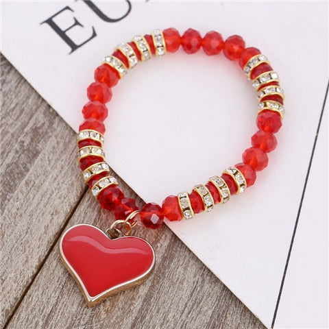 Romantic Vintage Bracelets For Women Heart
