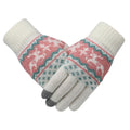 Winter Knitted Gloves Christmas Deer Fashion