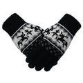 Winter Knitted Gloves Christmas Deer Fashion