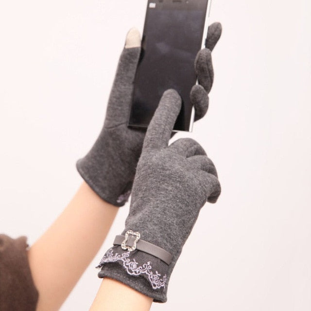 Touch Screen Winter Gloves Autumn Warm Wrist