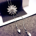 Fashion Chain Necklace for Women Silver