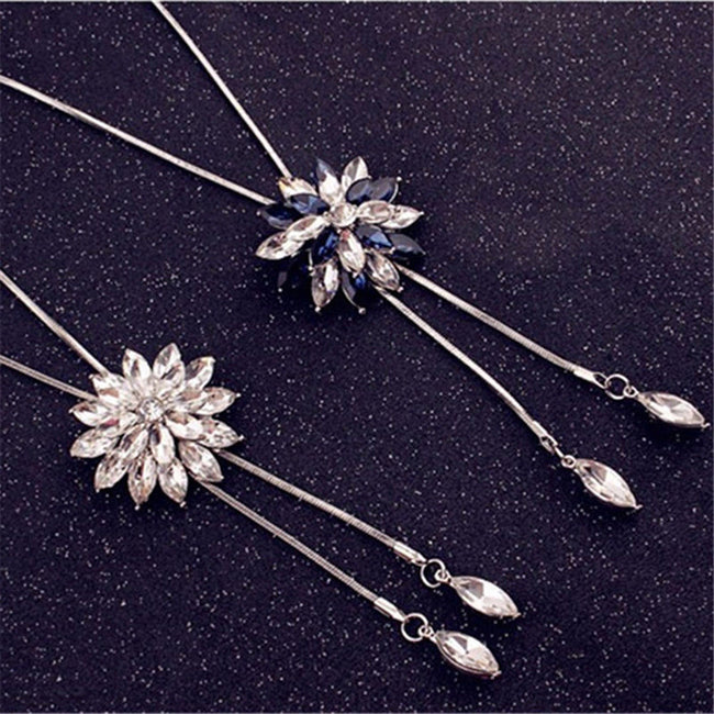 Fashion Chain Necklace for Women Silver