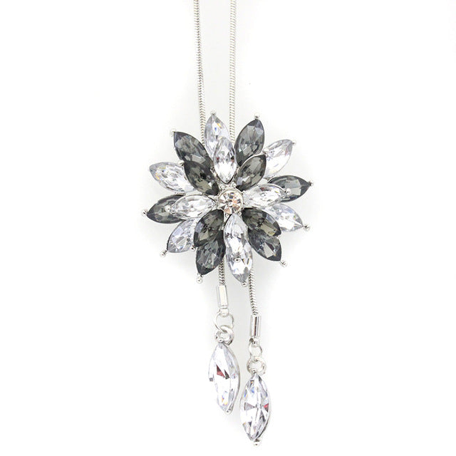 Fashion Chain Necklace for Women Silver
