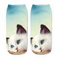 Cat Design Fashion Unisex Christmas Gift Socks