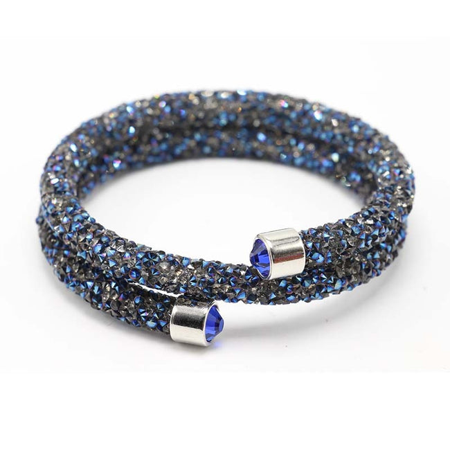 Single Circle Crystal  Rhinestones Cuff Multi-layer