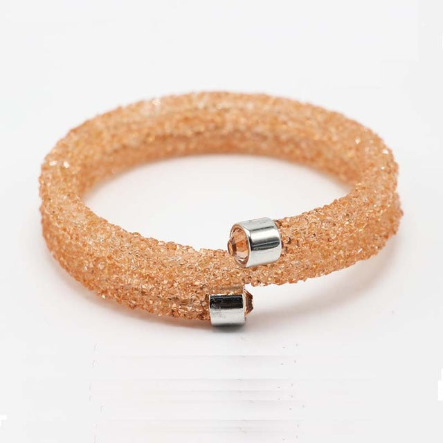 Single Circle Crystal  Rhinestones Cuff Multi-layer