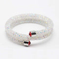 Single Circle Crystal  Rhinestones Cuff Multi-layer