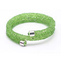 Single Circle Crystal  Rhinestones Cuff Multi-layer
