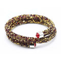 Single Circle Crystal  Rhinestones Cuff Multi-layer