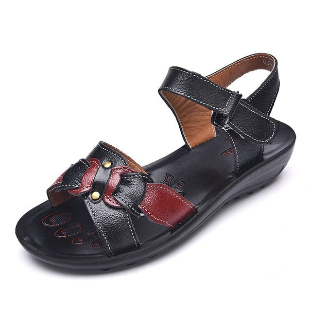 Casual Genuine Leather Sandals Platform Summer