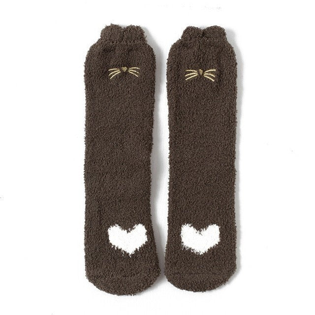 Embroidery CAT Deer Thickening women cotton