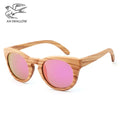 Real Zebra Wood Sunglasses Polarized Handmade
