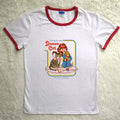 Let's Call The Exorcist Funny T Shirts Red