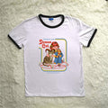 Let's Call The Exorcist Funny T Shirts Red