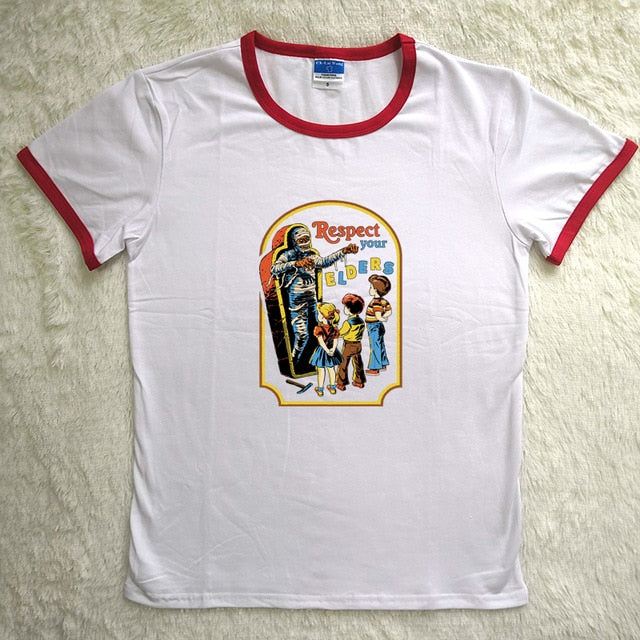Let's Call The Exorcist Funny T Shirts Red