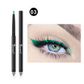 Dual ended eyeliner pencil with sponge glitter