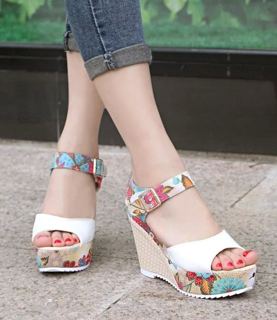 Sandals Summer Platform Wedges Casual Shoes