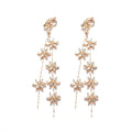 Crystal Gold Crown for Girls Wedding Hair