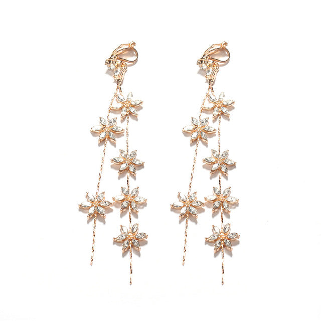 Crystal Gold Crown for Girls Wedding Hair
