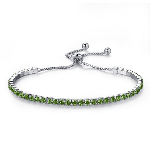 Wedding Crystal Bracelet Women Jewelry Shiny