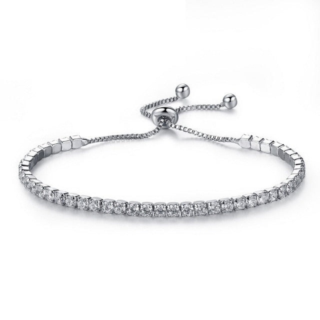 Wedding Crystal Bracelet Women Jewelry Shiny