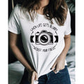 T-Shirt Photographer Gift Idea Camera Funny