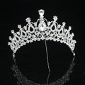 Gorgeous Silver Crystal Bridal Tiara Crown Bride