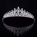 Gorgeous Silver Crystal Bridal Tiara Crown Bride