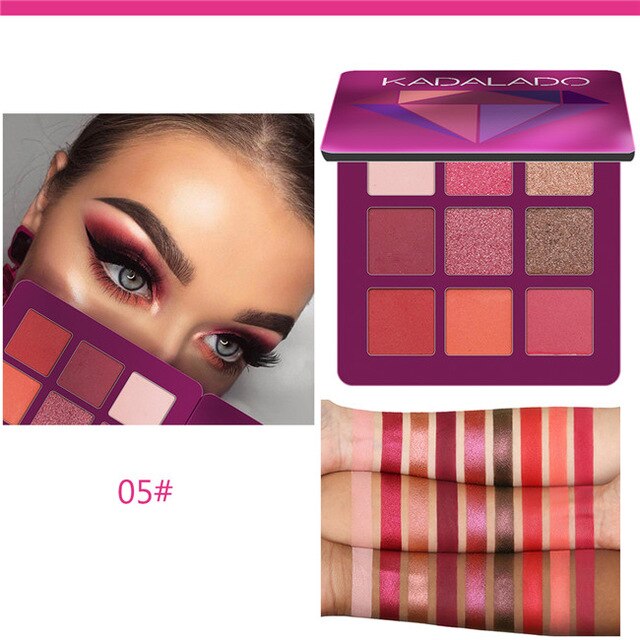 Eye Make Up Glitter & Matte Eyeshadow Palette