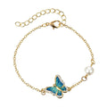 Fashion Link Bracelet with Oil Painted