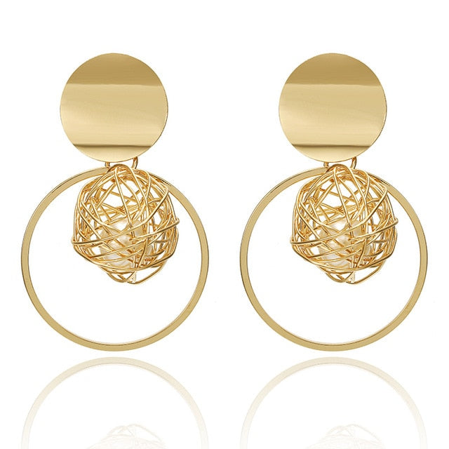 Fashion Statement Earrings Big Geometric earrings